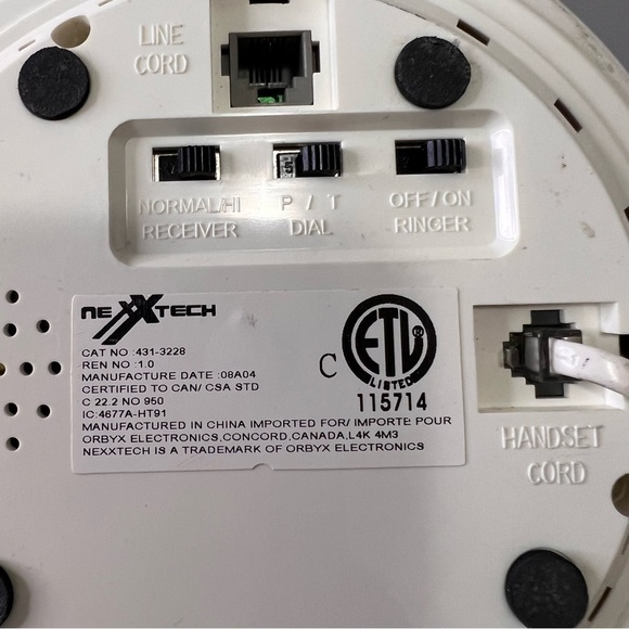 Nexxtech Vintage Style Princess Phone Reproduction - Picture 5 of 9